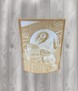 Lithophane Lichtbild 17cm